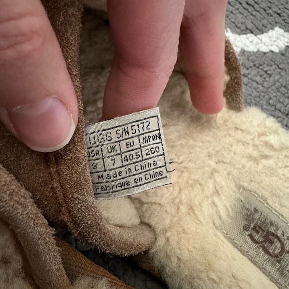 UGG Tan Suede Slippers - Picture 3 of 3